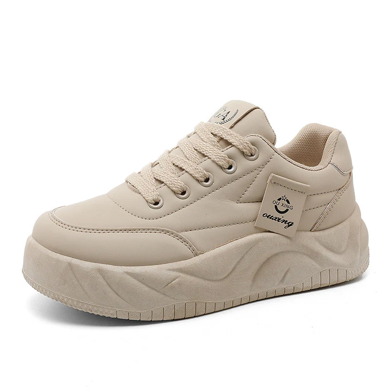 Damen Sportliche Chunky Sneakers mit dämpfendem Profil und robustem Obermaterial Heidi Mode - Image 5