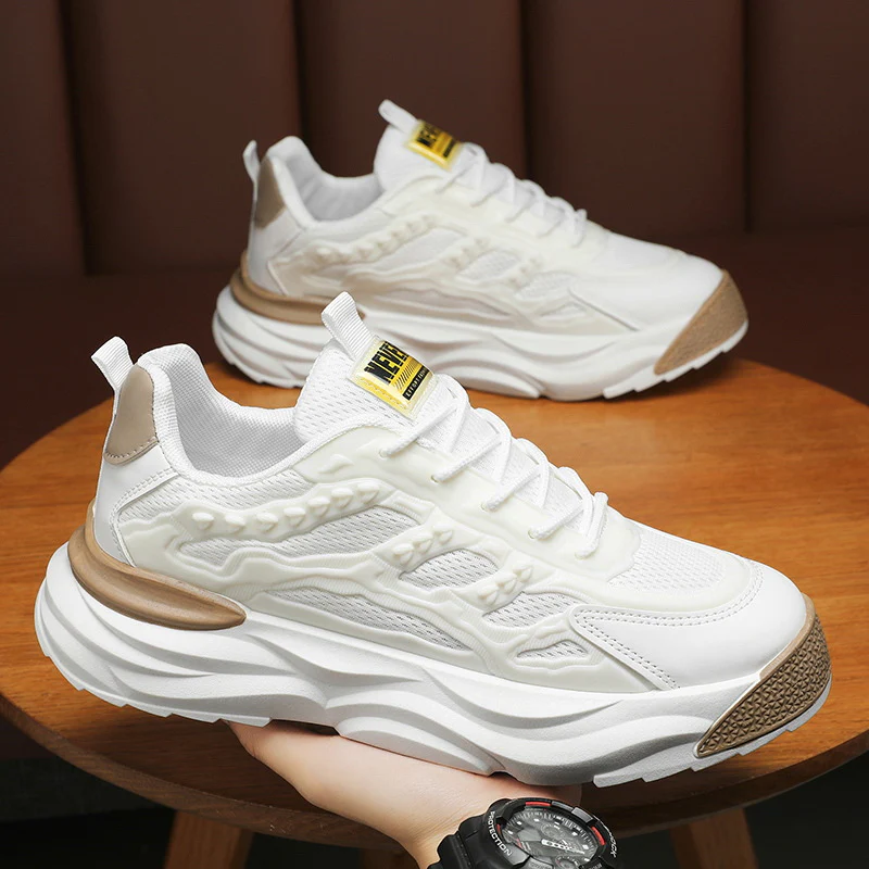 Damen Sportliche Chunky Sneakers mit dämpfendem Sohlenprofil Heidi Mode - Image 2
