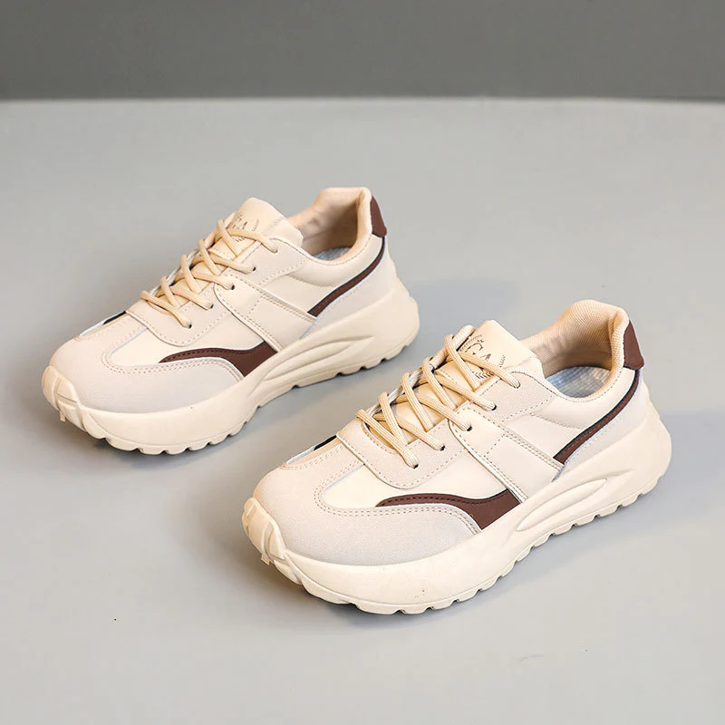 Damen Sportliche Chunky Sneakers mit dämpfendem Sohlenprofil und atmungsaktiver Mesh-Oberfläche Heidi Mode - Image 2