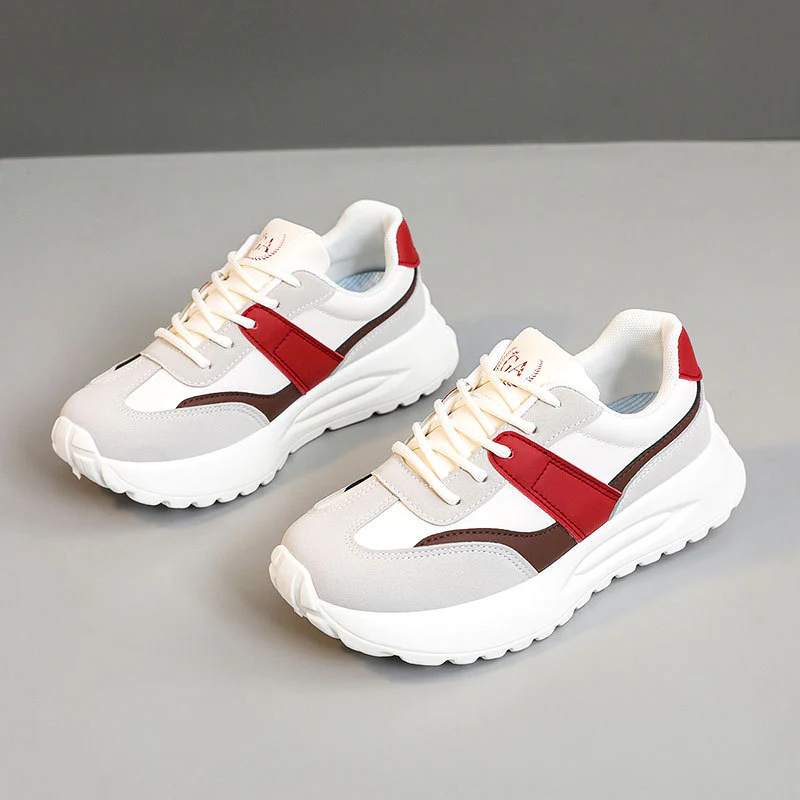 Damen Sportliche Chunky Sneakers mit dämpfendem Sohlenprofil und atmungsaktiver Mesh-Oberfläche Heidi Mode - Image 8
