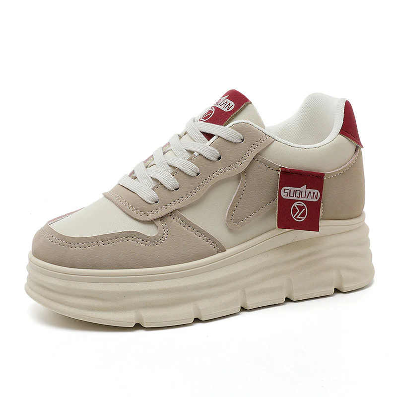 Damen Sportliche Chunky Sneakers mit dämpfendem Sohlenprofil und modischem Design Heidi Mode - Image 5