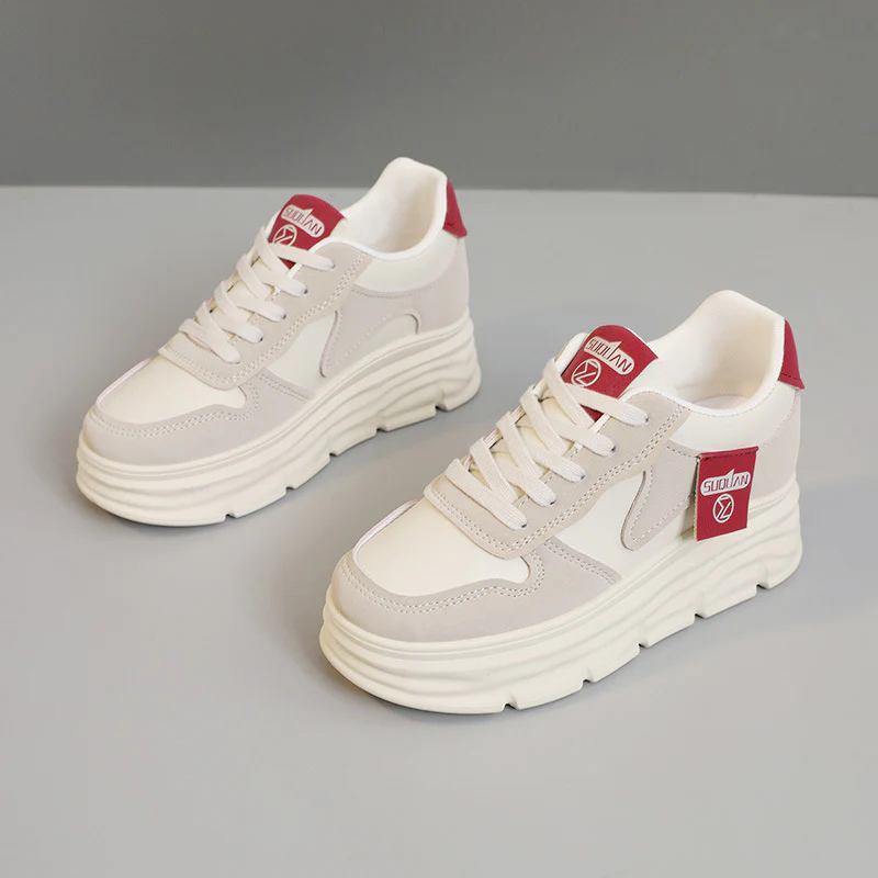 Damen Sportliche Chunky Sneakers mit dämpfendem Sohlenprofil und modischem Design Heidi Mode - Image 7