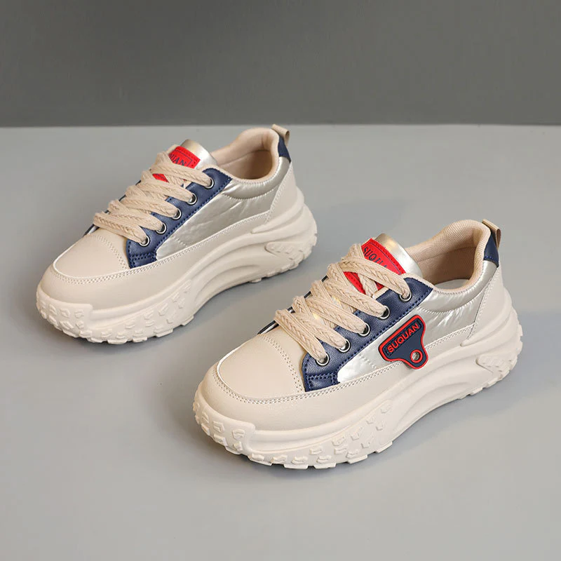 Damen Sportliche Chunky Sneakers mit dämpfender Laufsohle und atmungsaktivem Mesh-Obermaterial Heidi Mode - Image 7