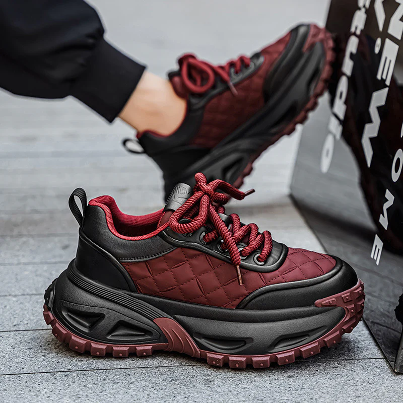 Damen Sportliche Chunky Sneakers mit dämpfender Laufsohle und strapazierfähigem Obermaterial Heidi Mode - Image 6