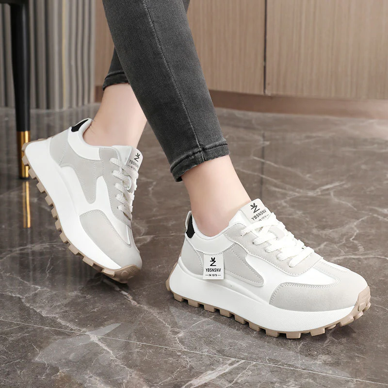 Damen Sportliche Chunky Sneakers mit dämpfender Laufsohle und strapazierfähigem Obermaterial Heidi Mode - Image 4