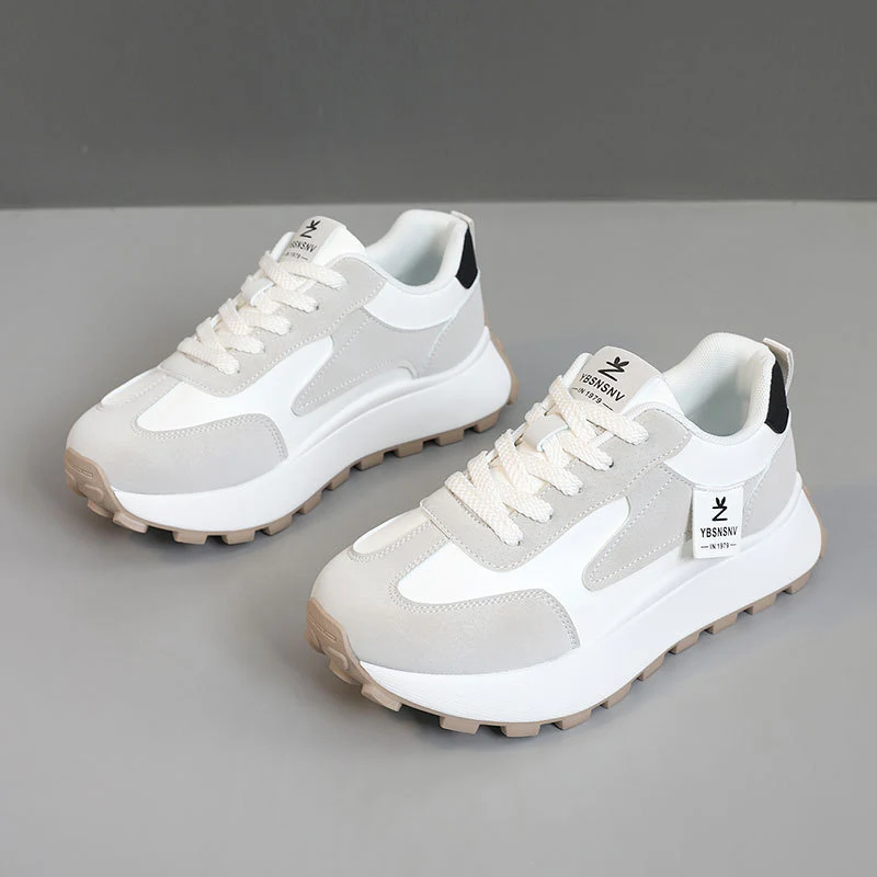 Damen Sportliche Chunky Sneakers mit dämpfender Laufsohle und strapazierfähigem Obermaterial Heidi Mode - Image 6