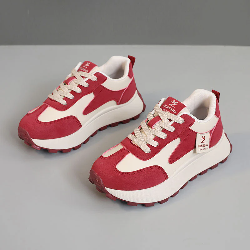 Damen Sportliche Chunky Sneakers mit dämpfender Laufsohle und strapazierfähigem Obermaterial Heidi Mode - Image 7