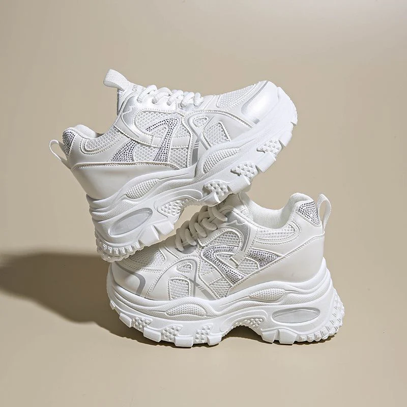 Damen Sportliche Chunky Sneakers mit dämpfender Sohle Heidi Mode - Image 3