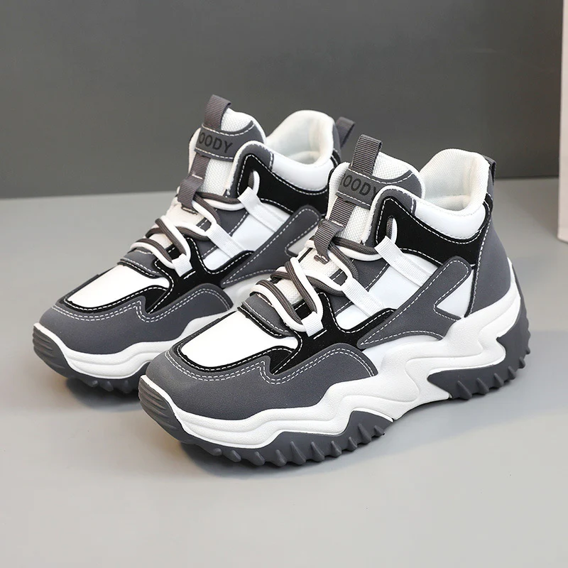 Damen Sportliche Chunky Sneakers mit dämpfender Sohle und atmungsaktivem Obermaterial Heidi Mode - Image 2