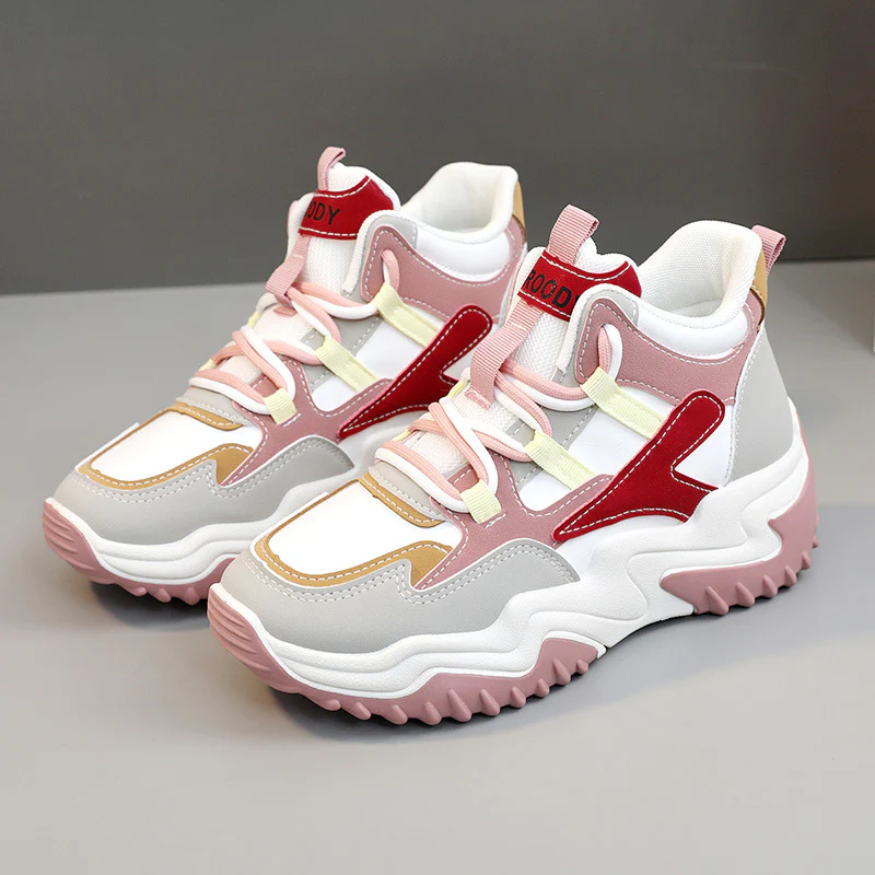 Damen Sportliche Chunky Sneakers mit dämpfender Sohle und atmungsaktivem Obermaterial Heidi Mode - Image 7