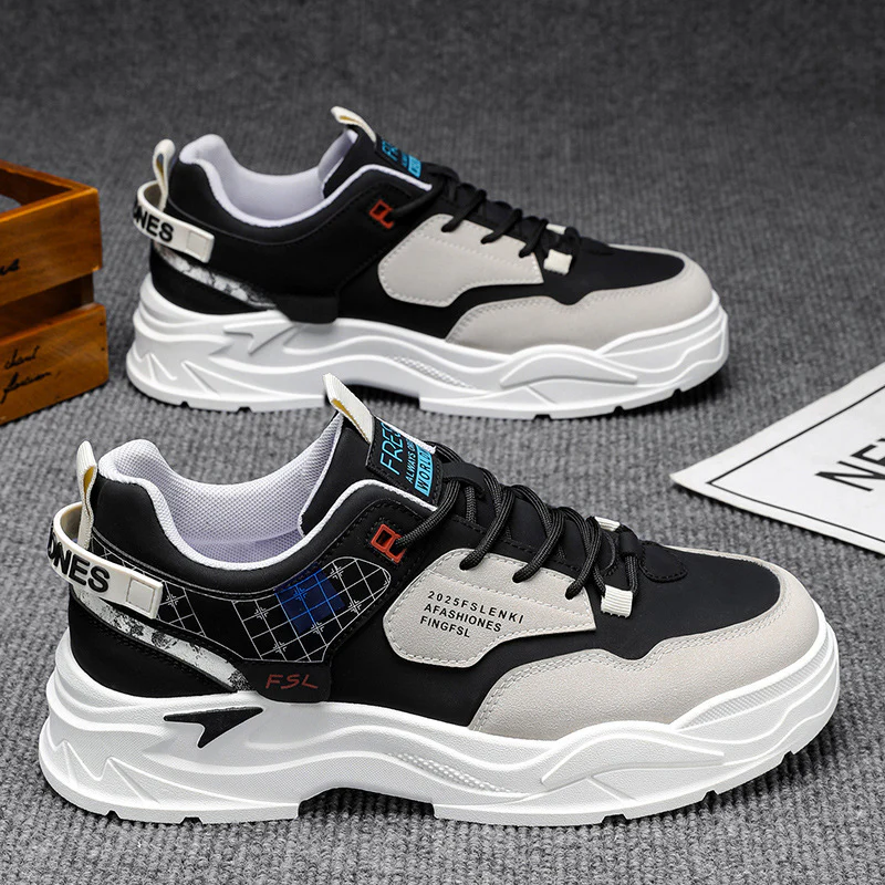 Damen Sportliche Chunky Sneakers mit dämpfender Sohle und atmungsaktivem Obermaterial Heidi Mode - Image 7