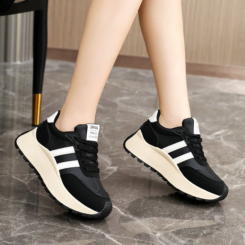 Damen Sportliche Chunky Sneakers mit ergonomischem Design und rutschfester Sohle Heidi Mode - Image 4