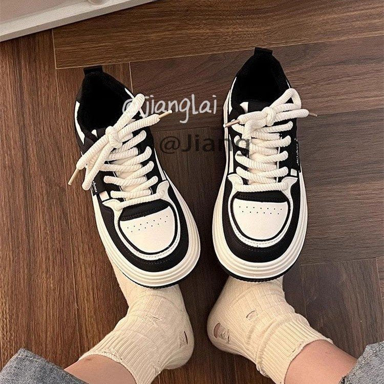 Damen Sportliche Chunky Sneakers mit ergonomischem Sohlenprofil und atmungsaktivem Mesh-Obermaterial Heidi Mode - Image 2