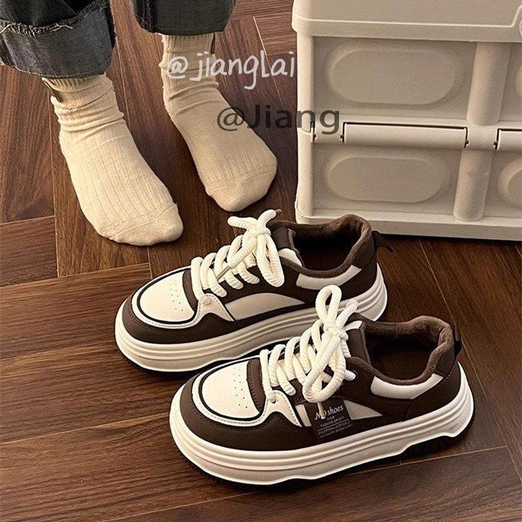 Damen Sportliche Chunky Sneakers mit ergonomischem Sohlenprofil und atmungsaktivem Mesh-Obermaterial Heidi Mode - Image 5