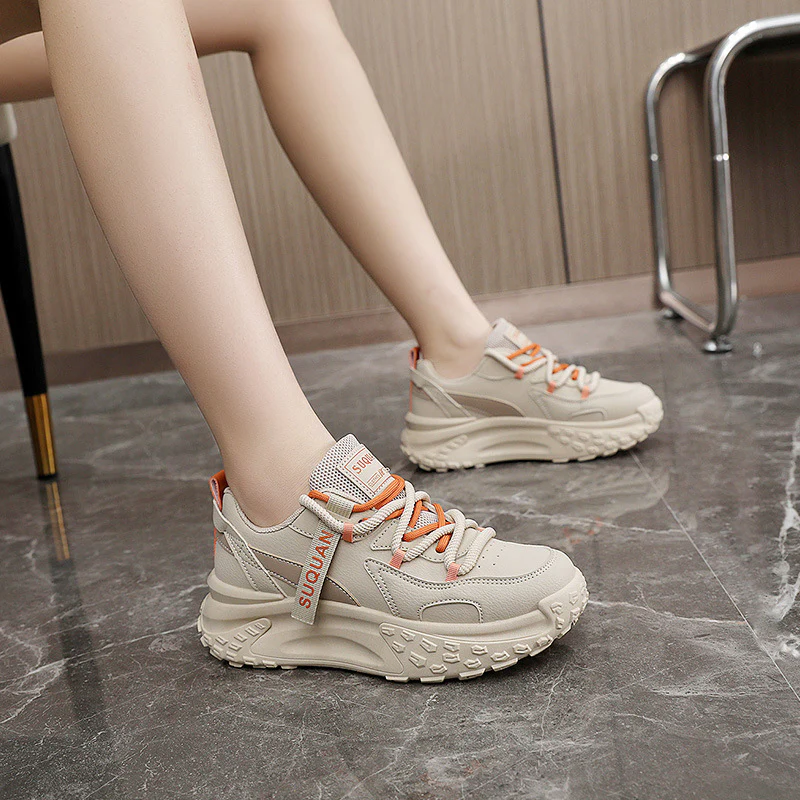 Damen Sportliche Chunky Sneakers mit ergonomischer Dämpfung Heidi Mode - Image 4