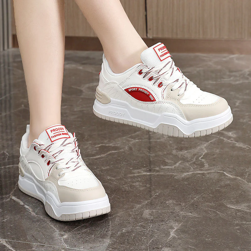 Damen Sportliche Chunky Sneakers mit ergonomischer Dämpfung und modischem Design Heidi Mode - Image 3