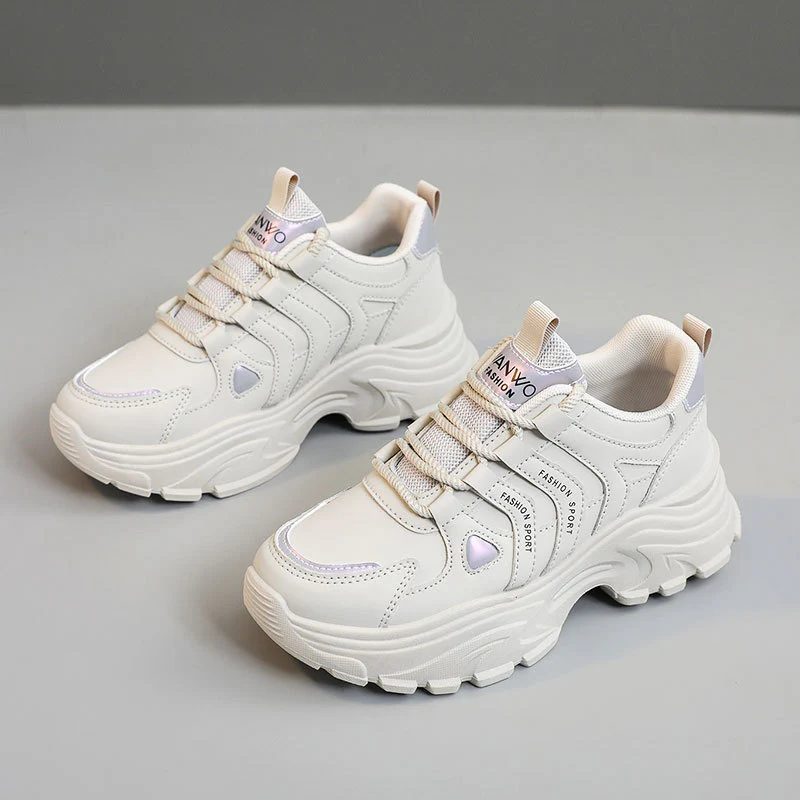 Damen Sportliche Chunky Sneakers mit ergonomischer Dämpfungstechnologie Heidi Mode - Image 3