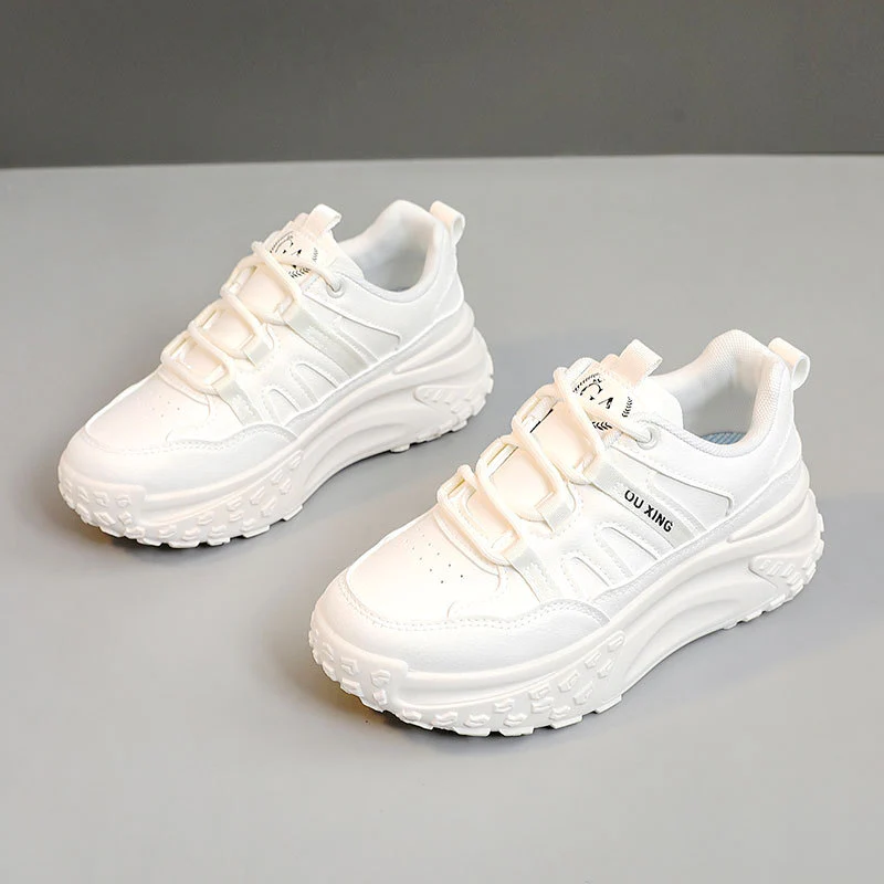 Damen Sportliche Chunky Sneakers mit gepolsterter Sohle und innovativem Schnürsystem Heidi Mode - Image 8
