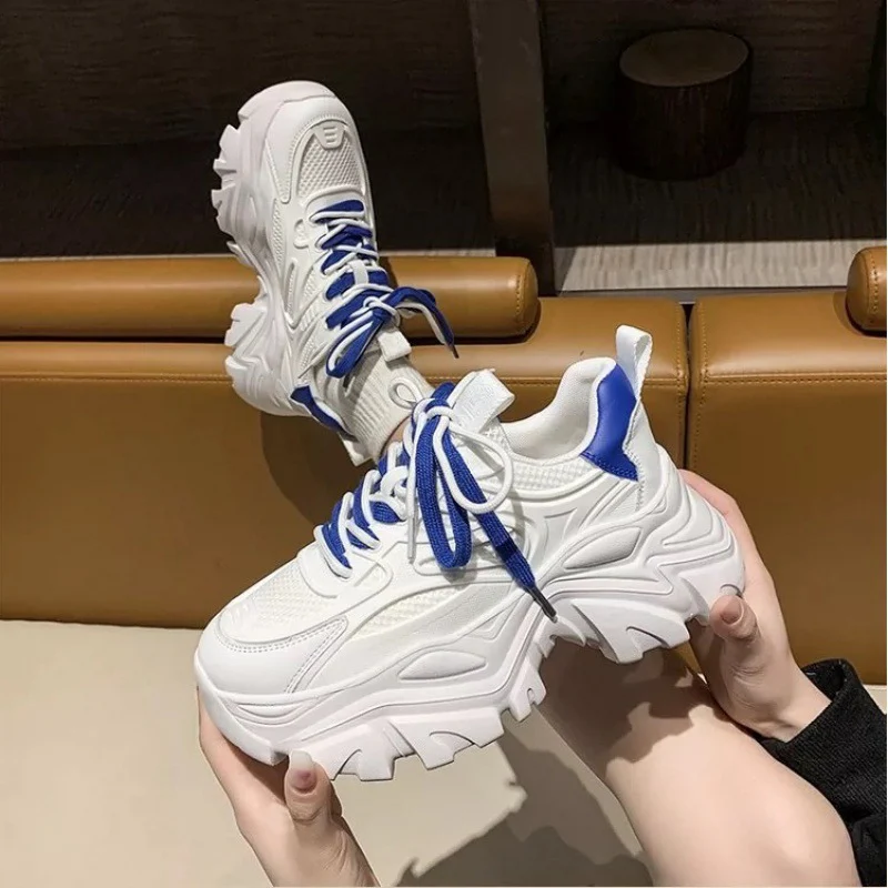 Damen Sportliche Chunky Sneakers mit hochflexiblem Sohlenprofil Heidi Mode - Image 2