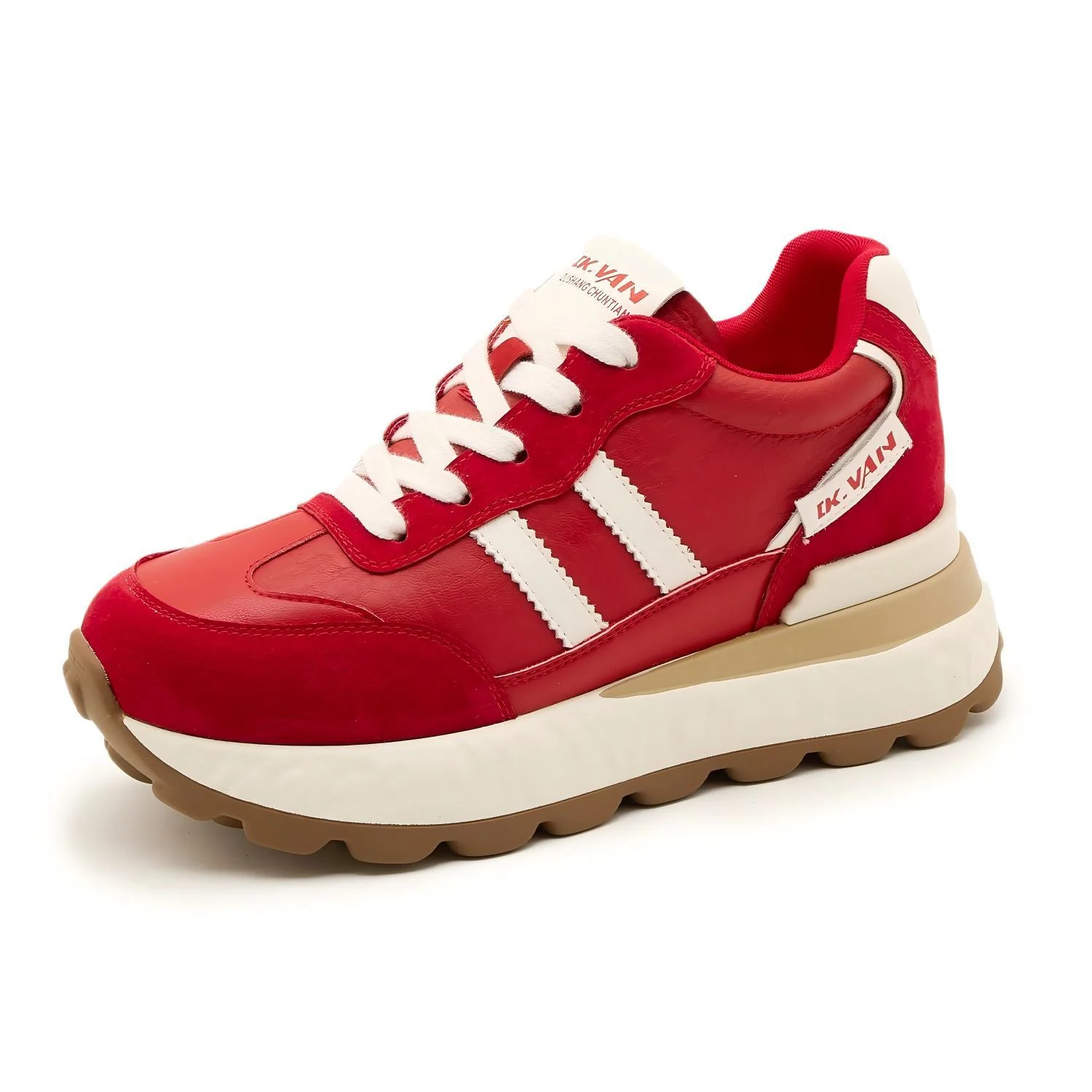Damen Sportliche Chunky Sneakers mit hochwertigem Obermaterial und dämpfender Sohle Heidi Mode - Image 7