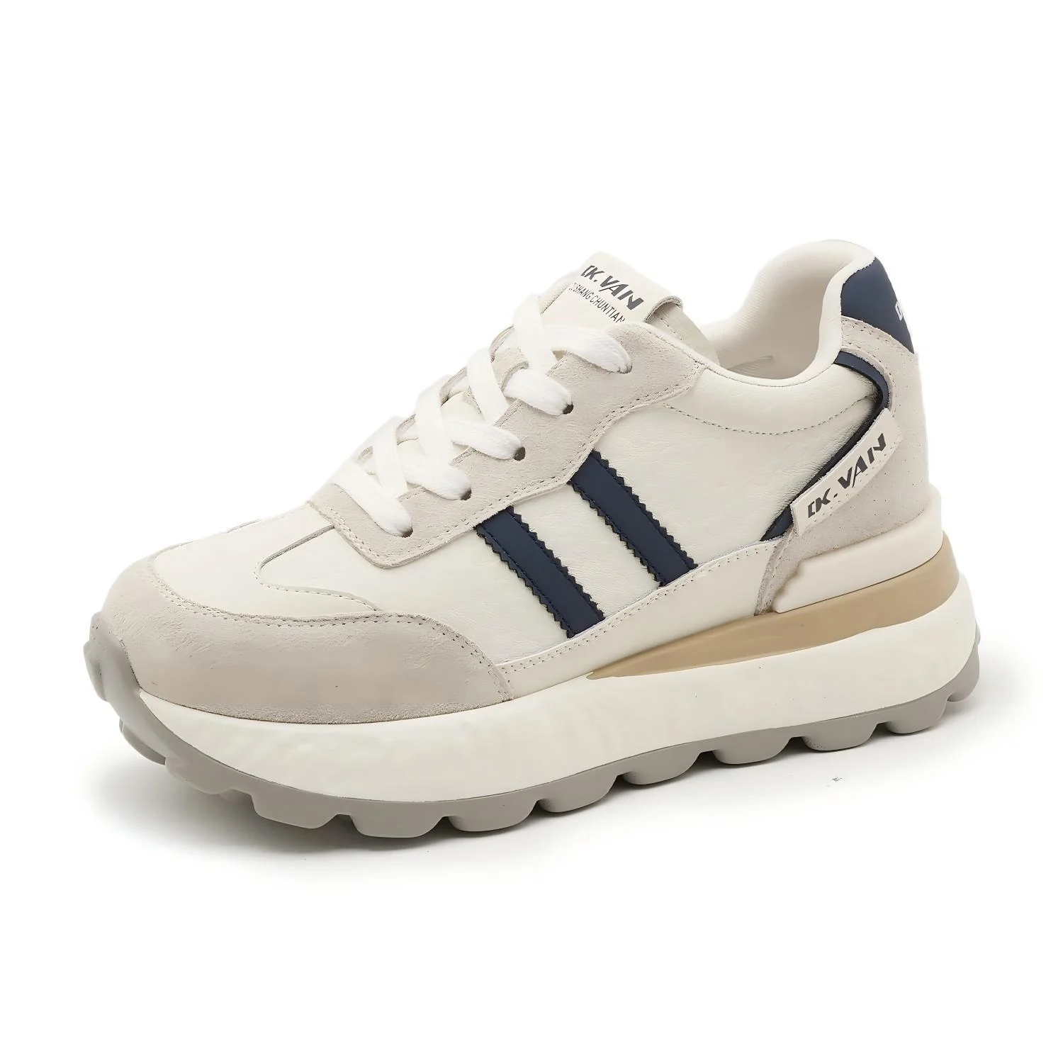 Damen Sportliche Chunky Sneakers mit hochwertigem Obermaterial und dämpfender Sohle Heidi Mode - Image 8