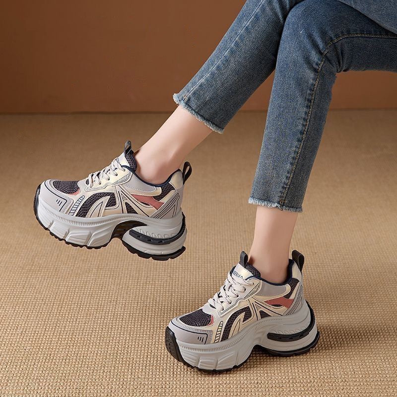 Damen Sportliche Chunky Sneakers mit innovativem Sohlenprofil Heidi Mode - Image 2
