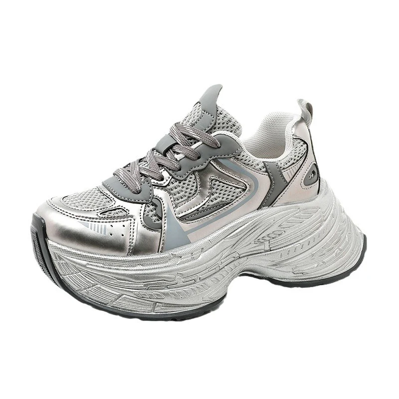 Damen Sportliche Chunky Sneakers mit innovativer Dämpfung und atmungsaktiver Obermaterialstruktur Heidi Mode - Image 5