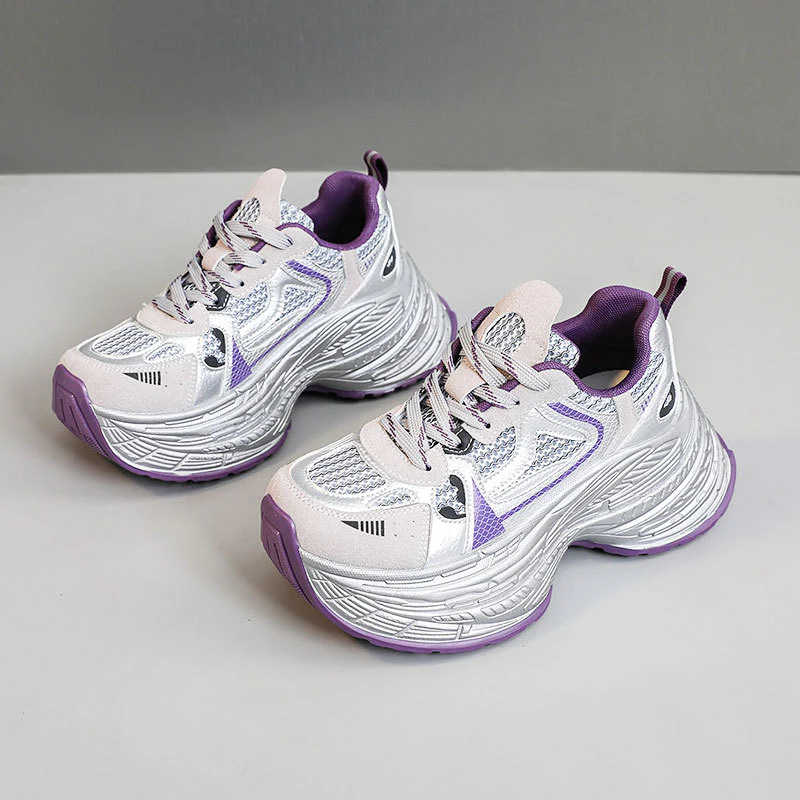 Damen Sportliche Chunky Sneakers mit innovativer Dämpfung und atmungsaktiver Obermaterialstruktur Heidi Mode - Image 7