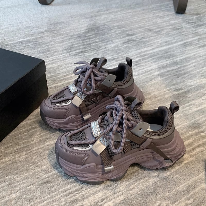 Damen Sportliche Chunky Sneakers mit innovativer Dämpfung und Trenddesign Heidi Mode - Image 2