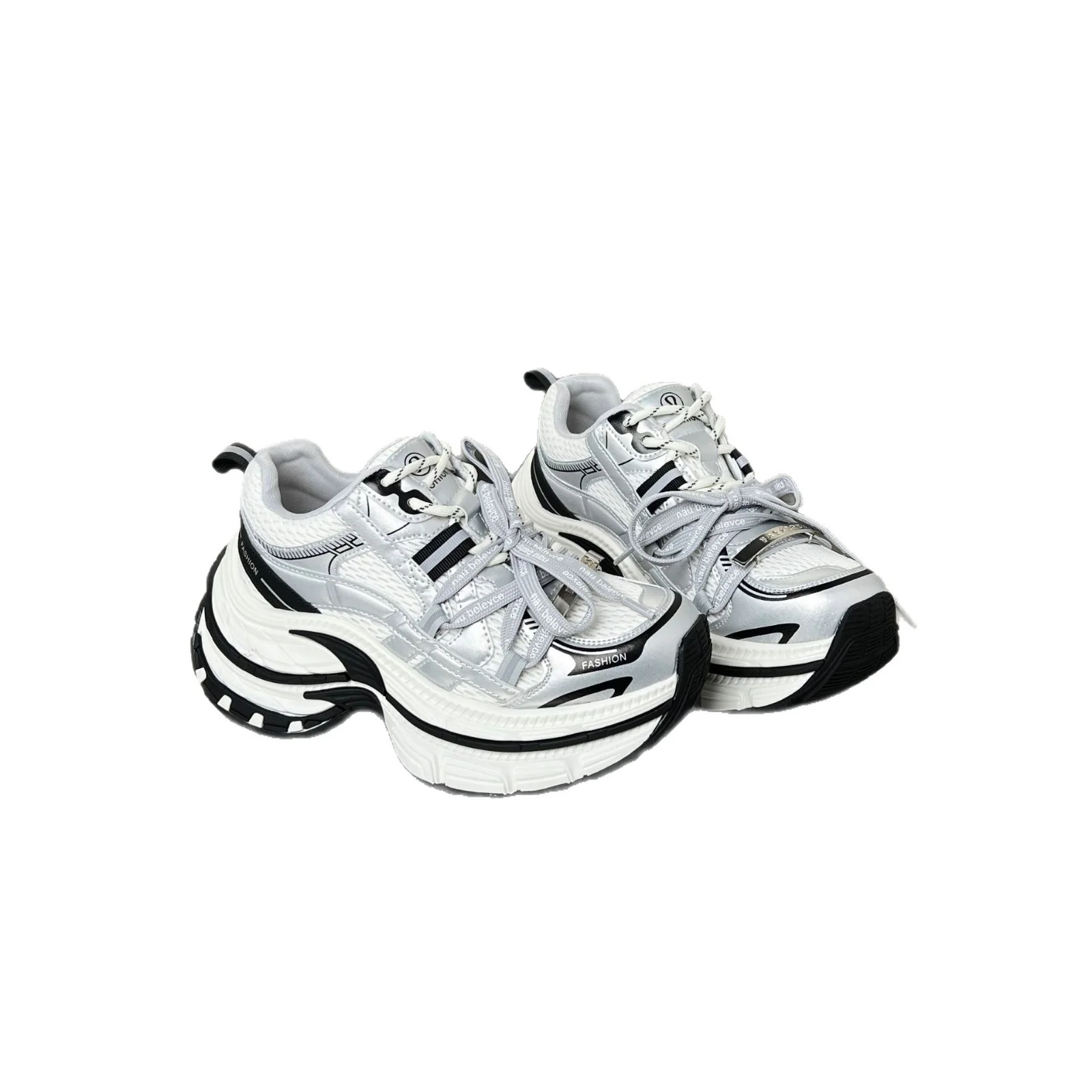 Damen Sportliche Chunky Sneakers mit innovativer Dämpfungstechnologie und atmungsaktiver Mesh-Oberfläche Heidi Mode - Image 5