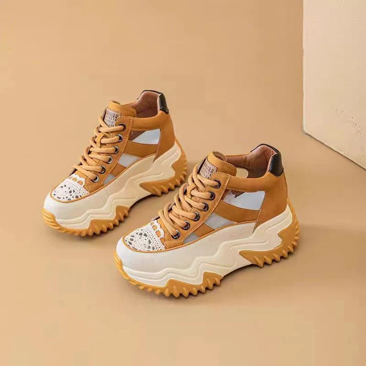 Damen Sportliche Chunky Sneakers mit innovativer Sohle und atmungsaktivem Obermaterial Heidi Mode - Image 2