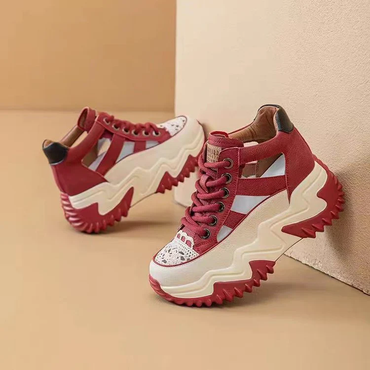 Damen Sportliche Chunky Sneakers mit innovativer Sohle und atmungsaktivem Obermaterial Heidi Mode - Image 3