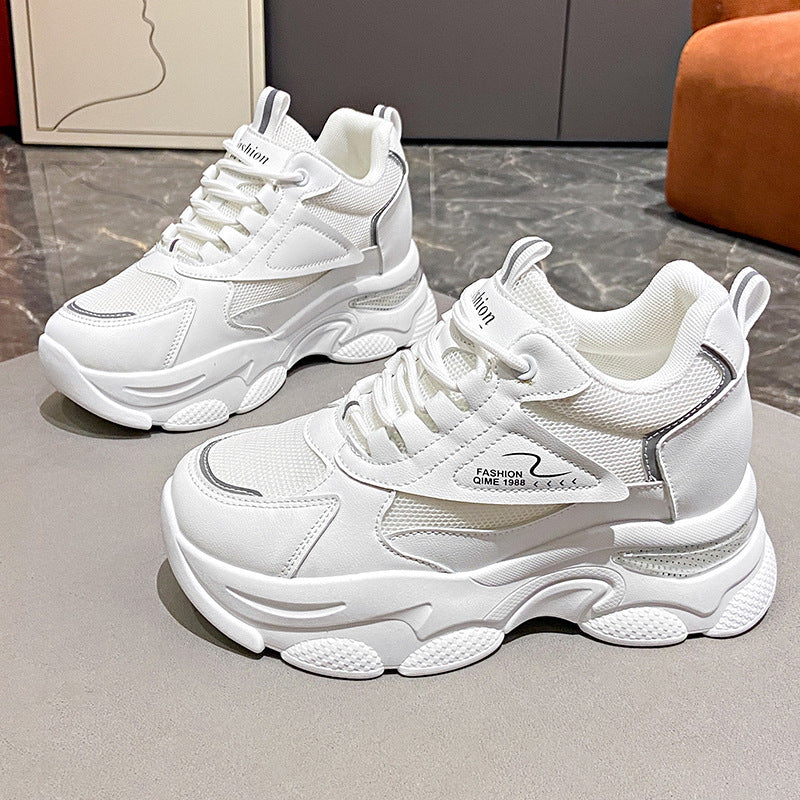 Damen Sportliche Chunky Sneakers mit leichtem Obermaterial und atmungsaktiver Sohle Heidi Mode - Image 2