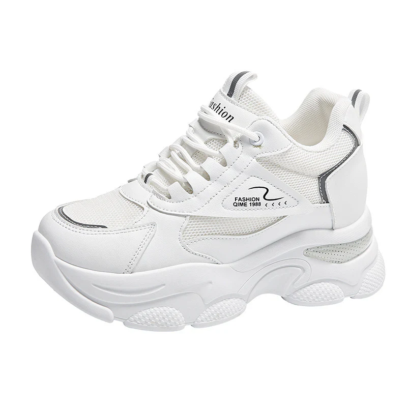 Damen Sportliche Chunky Sneakers mit leichtem Obermaterial und atmungsaktiver Sohle Heidi Mode - Image 5