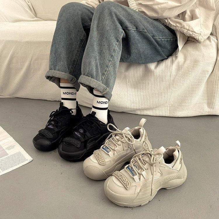 Damen Sportliche Chunky Sneakers mit modernem Design und stabiler Sohle Heidi Mode - Image 5