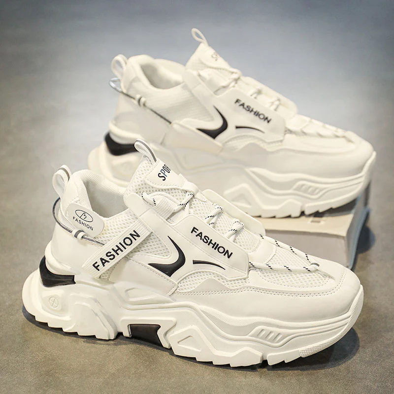 Damen Sportliche Chunky Sneakers mit modernem, gepolstertem Sohlenprofil Heidi Mode - Image 2