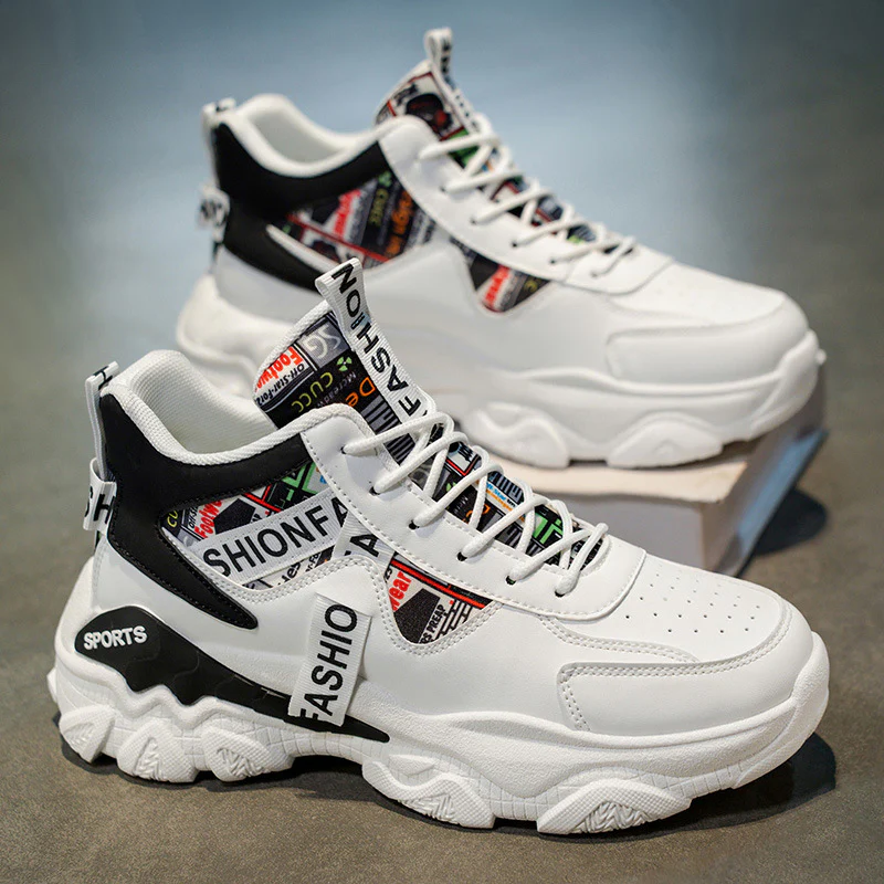 Damen Sportliche Chunky Sneakers mit modischem Design und rutschfestem Sohlenprofil Heidi Mode - Image 3