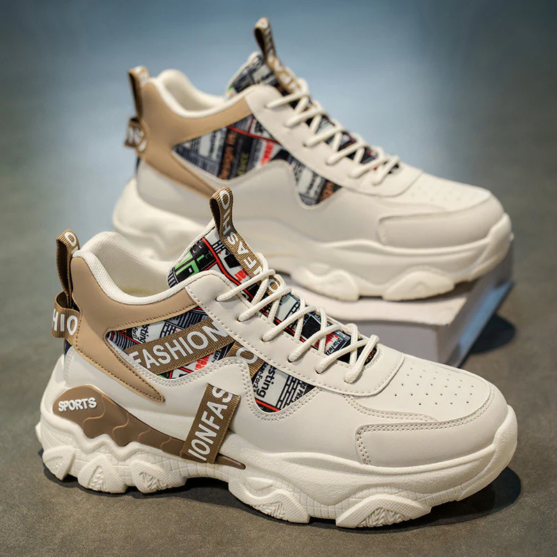 Damen Sportliche Chunky Sneakers mit modischem Design und rutschfestem Sohlenprofil Heidi Mode - Image 4