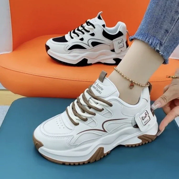 Damen Sportliche Chunky Sneakers mit modischem Design und stoßdämpfenden Eigenschaften Heidi Mode - Image 5