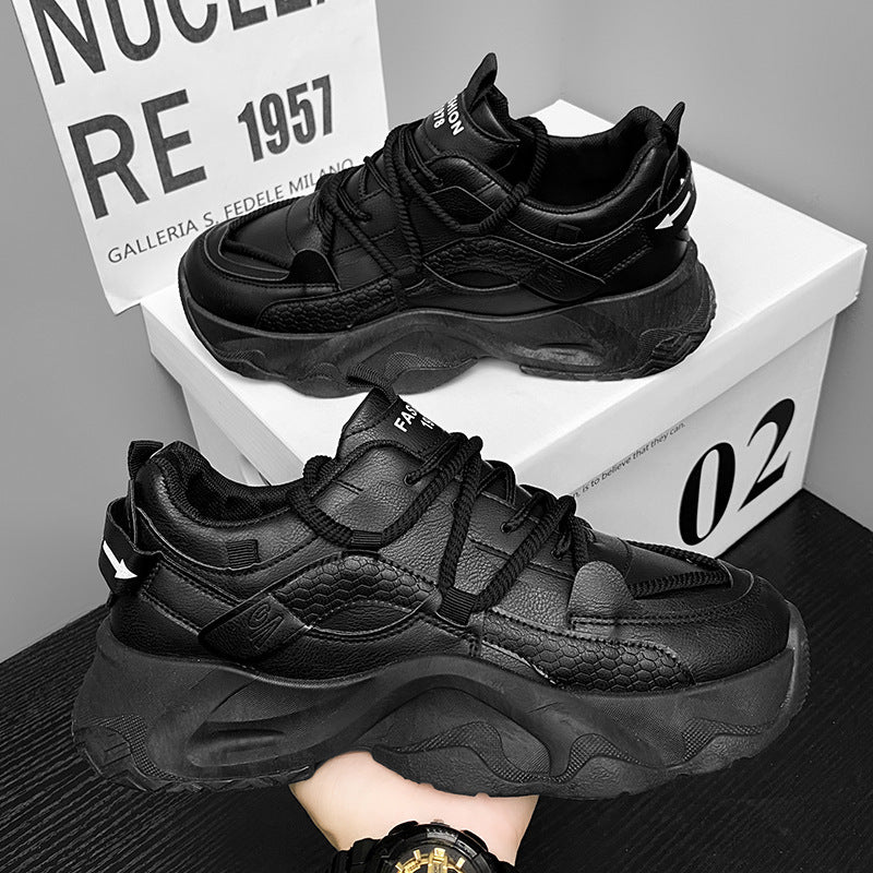 Damen Sportliche Chunky Sneakers mit robustem Design und atmungsaktiver Obermaterialstruktur Heidi Mode - Image 3