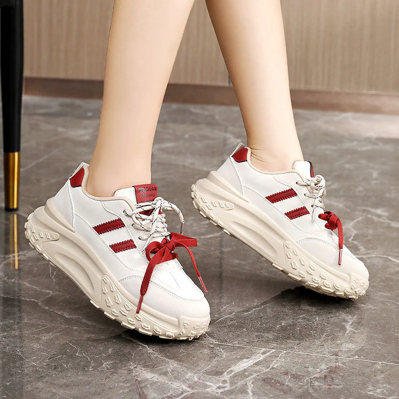 Damen Sportliche Chunky Sneakers mit robustem Profil und atmungsaktivem Obermaterial Heidi Mode - Image 3