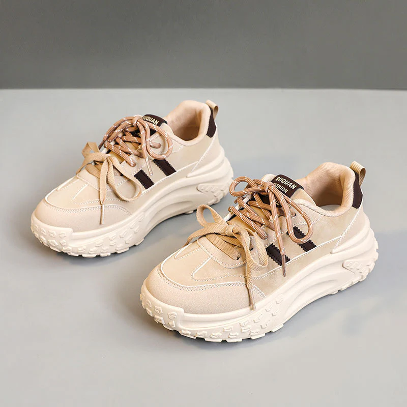 Damen Sportliche Chunky Sneakers mit robustem Profil und atmungsaktivem Obermaterial Heidi Mode - Image 6