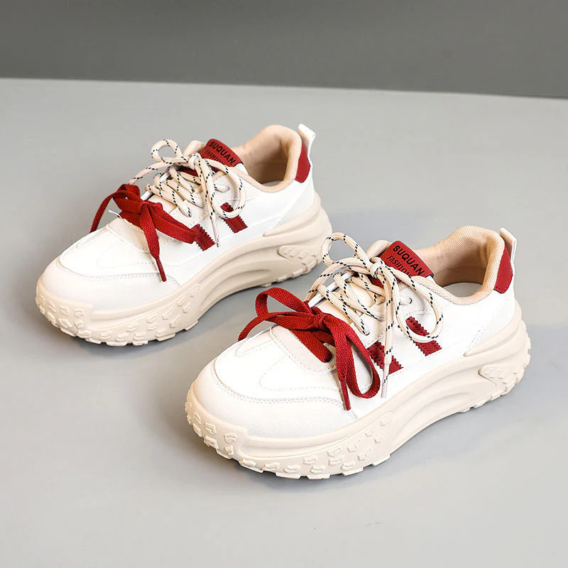 Damen Sportliche Chunky Sneakers mit robustem Profil und atmungsaktivem Obermaterial Heidi Mode - Image 7