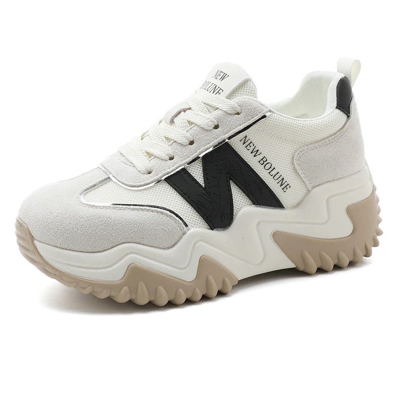 Damen Sportliche Chunky Sneakers mit rutschfester Laufsohle und atmungsaktivem Obermaterial Heidi Mode - Image 7