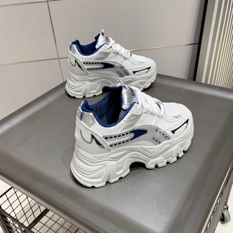 Damen Sportliche Chunky Sneakers mit rutschfester Sohle und atmungsaktivem Obermaterial Heidi Mode - Image 6
