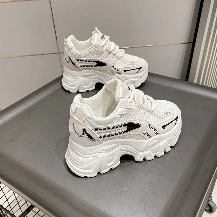 Damen Sportliche Chunky Sneakers mit rutschfester Sohle und atmungsaktivem Obermaterial Heidi Mode - Image 7