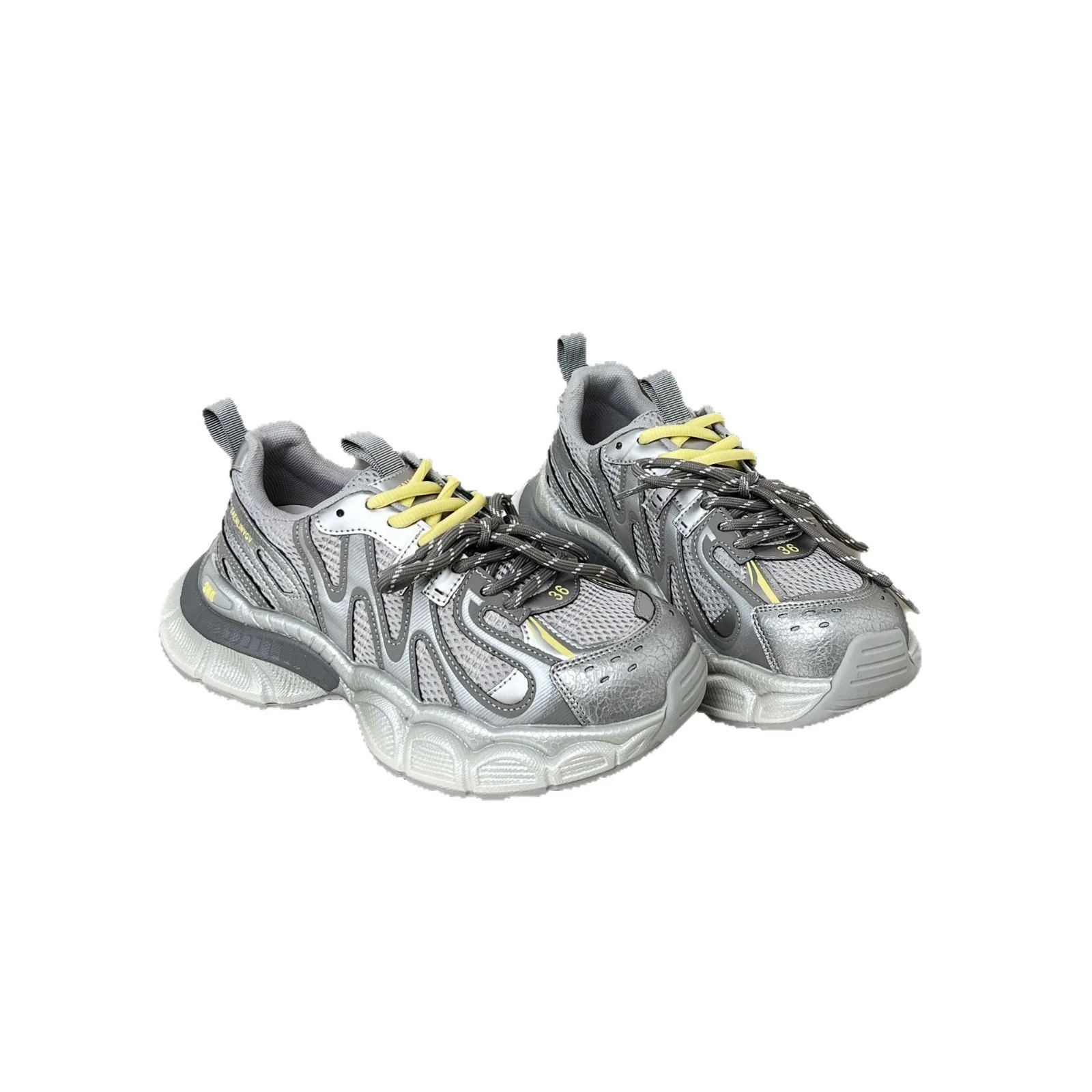 Damen Sportliche Chunky Sneakers mit rutschfester Sohle und atmungsaktivem Obermaterial Heidi Mode - Image 5