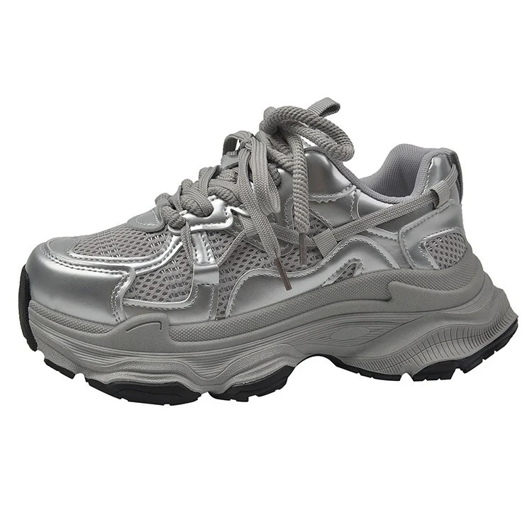 Damen Sportliche Chunky Sneakers mit rutschfester Sohle und atmungsaktivem Obermaterial Heidi Mode - Image 5