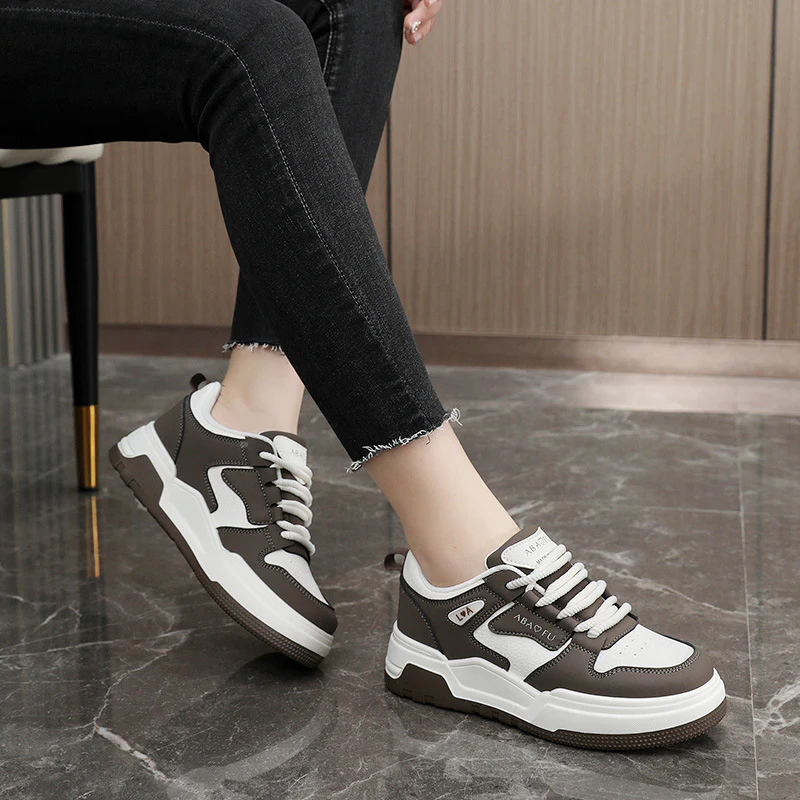 Damen Sportliche Chunky Sneakers mit rutschfester Sohle und atmungsaktiver Mesh-Oberfläche Heidi Mode - Image 3