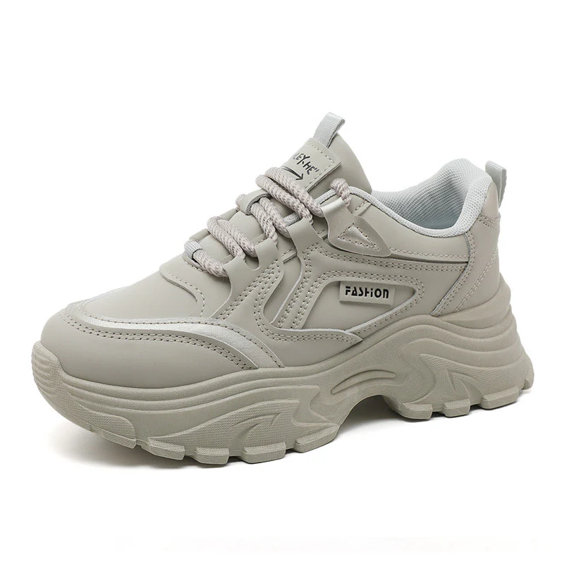 Damen Sportliche Chunky Sneakers mit rutschfester Sohle und dämpfendem Fußbett Heidi Mode - Image 5